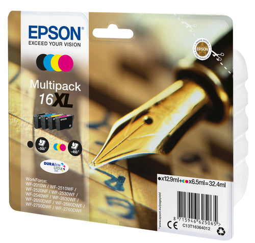 Epson Pen and crossword Multipack 4-colours 16XL DURABrite Ultra Ink Epson Pen and crossword Multipack 4-colours 16XL DURABrite Ultra Ink